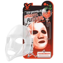 Elizavecca Регенерирующая тканевая маска для лица с экстрактом красного женьшеня / Red Ginseng Deep Power Ringer Mask Pack, 23 мл