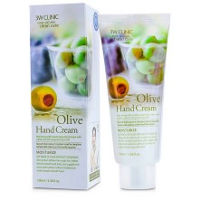 3W Clinic Крем для рук / Olive Hand Cream, 100 мл