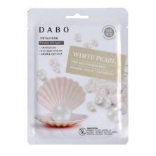 DABO Тканевая маска для лица с экстрактом белых жемчужин / First Solution Mask Pack White Pearl, 23 г